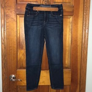 American Eagle Dark Wash Super Skinny Jeans